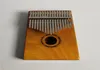 17Key Okoume Kalimba Thumb Portable Piano Finger Elastic Piano African Kalimba är gjord av faner av högkvalitativ trä Okoume Wood9901539