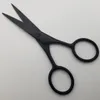 2024 professional 440c 4 inch small hair scissors makeup nose trimmer cutting barber makas eyebrow shears hairdressing scissors - for