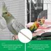 Inne zaopatrzenie ptaków Zabawne prezenty kokatowe okonia do klatek Parakeet Pułapek drewniany