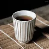 Cups Saucers 4PC Keramik Tee Tasse Kleine japanische chinesische Kungfu Teetasse Set Home Restaurant Wasserporzellan für Getränkewaren