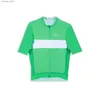 Herrt-shirts 2024 Ny lättvikt Short Seve Cycling Jerseys Race Fit With Free Cut Cuff Quick Dry and Breathab Upf 50+ H240407