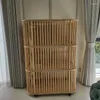 Transporteurs de chats de style chinois en bois massif balcon cages de location chambre chats villa standard armoires affichées minimalistes homestay chiot house h