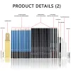 Sets 72Pcs Set Sketching Drawing Pencils Art Kits Charcoal Graphite Stick Accessories Complete Graphing Series Stationery Kids Gift