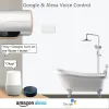 Intercomo Tuya Smart Life ZigBee 3.0 Switch de aquecedor de água para caldeira 4400W Cronograma de temporizador de aplicativos Off Off Works com o Google Home Alexa Echo MQTT