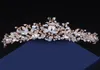 NEU BAROCKE KONDRÜCK FORSCHE BRIDAL -Krone Hochwertige Kristall Hochzeit Prom Party Tiara Hair Accessoires Fair Maiden Kopfstücke6099096