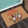 Carpets 3pcs Charmand de Noël Chaux de porche de porche de paillass