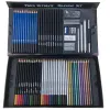 Sets 70/75Pcs Sketch Pencils Set Drawing Painting Sketch Kit Watercolor Metallic Oil Colored Pencil Artist Beginner Art Supplies