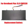 Bateria de substituição de laptop de baterias para chuwi para herobook mais 15.6 CWI530 X15 7.6V 5000MAH 38WH 10PIN 7LINES NOVO