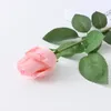 Decorative Flowers 10Pc Feeling Moisturizing Rose Flower Bud Artificial Lover Home Decoration Valentine's Day Gift Wedding Bouquet