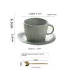 Mugs High-end Retro Minimalist Ceramic Mug Heat-resistant And Safe Afternoon Tea Coffee Cup For Home Office Can Be Used As Gift