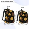 Storage Bags Laptop Unique Homemade Choco Chip Cookies School Durable Student Backpack Boy Girl Travel Bag