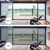 Adesivos de janela Removável Tinting Protect Sun Film para aquecimento doméstico Eco -amigável de vidro adesivo Reflexivo