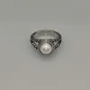 Luxury Davids Yurmas Ring Designer High Edition Round Diamond Pearl Ring Taille US 6-7-8-9 Quatre tailles