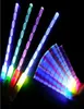 New Styles ROVA INFLUNHA LEITO LEDE CHEERNO RAVE GLOW Sticks ACRYLIC Spiral Flash Wand for Kids Toys Christmas Concert Bar Annody Part6514251