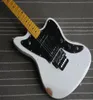 カスタムショップFANO ALT DE FACTO JM6 WHITE RELIC ELECTRIC GUITALFLOYD ROSE TREMOLO BRIDGE BLACK P90 PICKUOS BLACK PICKGUARD9934039