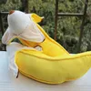 Pillow 100 Cm Yellow Banana Decorative Hold Skinned Personalized Christmas Gift