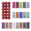 36pcs Ball de Natal Bola de Natal Decoração de enfeites para decoração de casa Halloween Ano novo Navidad Acessórios de bola pendente