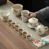 Zestawy herbaciarni chińskie akcesoria do herbaty serwis Kettle Infuser Popołudniowa porcelanowa luksusowy producent juego de te teapot ceramiczne ab50ts