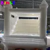 Maison de rebond blanc gonflable 15x15ft avec un ventilateur de sauteur pour enfants commercial pour les fêtes d'anniversaire
