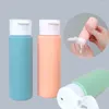 Bouteilles de rangement 50 ml de voyage rechargeable Conteneurs vides pour cosmétiques Réutilisables DISSIONNAGE BOTTE SHAMPOOW TUBE SUPPECTIONS