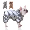 Abbigliamento per cani Abiti invernali abbigliamento da compagnia calda per campaino impermeabile salta per camicia chihuahua Yorkie pomerania pomerania costume da cucciolo schnauzer