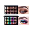 40 färger Shimmer Glitter Eye Shadow Palette Waterproof Cosmetic Profissional Matte Eyeshadow Cream Makeup Palette