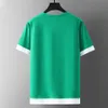 T-shirts masculins T-shirt d'été pour hommes plus taille 10xl 11xl t-shirt à manches courtes T-shirt de mode vert 3d