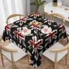 Tala de mesa de mesa britânica Tocada de mesa Bandeiras Reino