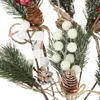 Fiori decorativi decorazioni per la casa natalizia per la casa artificiale cono pino picks -centrotavola fiore che organizza accessori