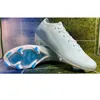 축구 신발은 수성 상인 증기 증기 XVES Elitees FG Cleats 축구 부츠 코어 블랙 블루 남성 Scarpe da calcio cr7es