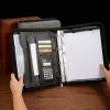 Folder Holder Cabinet Rings File 4 Box Stationery Office Manager Binder Document Clip Bag Briefcase Folder Calculator Case