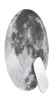 Astro Series Round Mouse Mouse Padrões Lunares Acessórios para o escritório Acessórios NONSLIP MOUSES EAST MOUSES PASSO PROBESSO PARA MULHERES M85791243