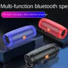 Taşınabilir Bluetooth Hoparlör Sütun Stereo HiFi Heat Bas Kablosuz Sesli Sesli Subwoof Hoparlör Aux TF Kart FM Radyo- Stereo Hifi Soundbar için