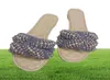 Nieuwe aankomst dames platte hak slippers parel strand el indoor outdoor schapenvacht elektrische borduurwerk Ringer Case Holiday Shoes SZ37815899
