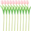 Fiori decorativi 10 pezzi decorazioni floreali artificiale casa finta pianta adorn bouquet familiare pu tulips ramo sposa