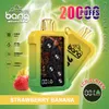 Bang 20000 Puffs LCD Screen Disposable Electronic Cigarettes Puff 20k Vape 0% 2% 3% 5% 25ml Prefilled Pod 500mah Rechargeable Battery 12 Flavors Pen