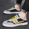 Casual schoenen mannen lichtgewicht comfortabele ademende zomer sandalen vrouwen flats plus maat 36-46 buiten wandelende sneakers