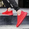 Casual Shoes Fujeak Fashion Running For Men Outdoor Gym Walking Trainer Race Breathable Sneakers Jogging Footwear Plus Size