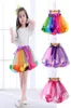 30pcs enfants arc-en-ciel couleur tutu robes nouveaux enfants en dentelle ne nouveau-née jupe à pavére à volants à volants jupe dancewear holloween 8710841