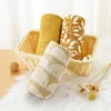 Couvertures Elinfant 3pcs nés Po Cotton / Bamboo Cotton Musline Baby Room Decoration