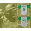 Raymond Ray Ray Bennet 5 Kekambas Baseball Jersey Hardball Nieuw gestikte