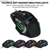 MICE IHOYI GAMING WIRED GAMING MONDE 7 Button Couleur respiration illuminée Esports Esports PC Mouse Y240407