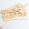 Disposable Flatware Bamboo Wooden BBQ Skewers Food Meat Barbecue Party Long Sticks Catering Grill Camping Tool