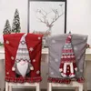 Stol täcker täcker jul 3d dekoration hållbar säte älskvärt köksbord giftfri