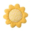 Pillow Sun Flower Floor Living Room Small Daisy Petals Lazy Student Futon Soft Large Fart