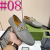 40Model 2024 Scarpe da uomo in pelle genuina Casuali Italian Designer Moca