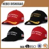 Ball Caps Trumps US Presidents Hat Makes America Great Again Donald Republican MAGA Embroidered Mesh Q240403