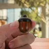 Decorative Flowers 4 Pcs Gawu Box Wooden Nut Hanger Child Light House Decorations Home Acorn Mini Necklace