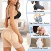 Pantalone pancia donna femminile mutandine di controllo shaper shaper bottom sollevatore imbottito esaltatore di biancheria intima senza cucitura senza cucitura a vita ad alto controllo della pancia a vita alta l2447