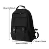 Multi-function Bags Simple backpack large capacity travel bag solid Harajuku student womens unisex style yq240407